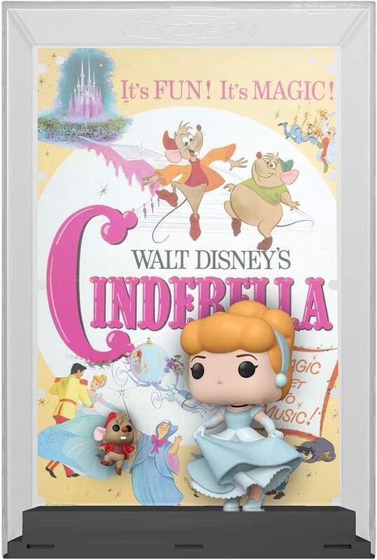 Funko Pop! Movie Posters: Disney 100 Aniv. - La Cenicienta