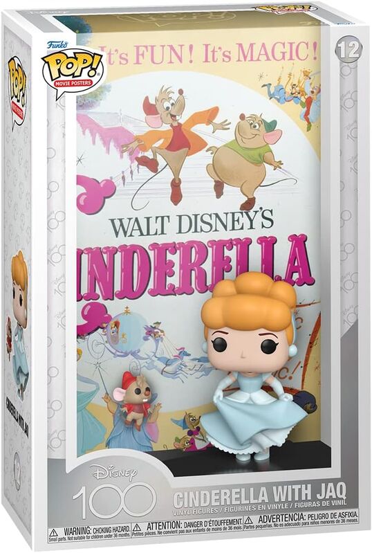Funko Pop! Movie Posters: Disney 100 Aniv. - La Cenicienta