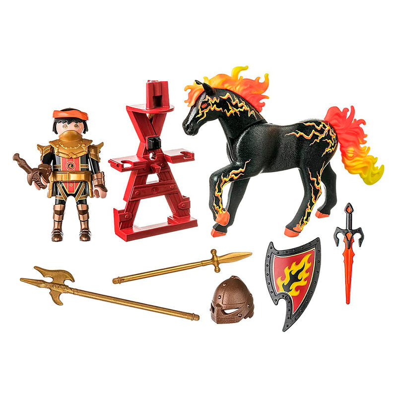 Playmobil Burnham Raiders: Caballero de Fuego