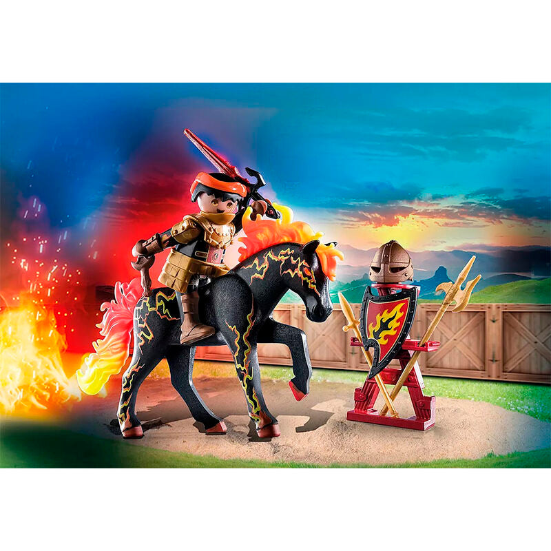 Playmobil Burnham Raiders: Caballero de Fuego