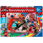 Ravensburger puzle - miraculous ladybug 3x49 piezas