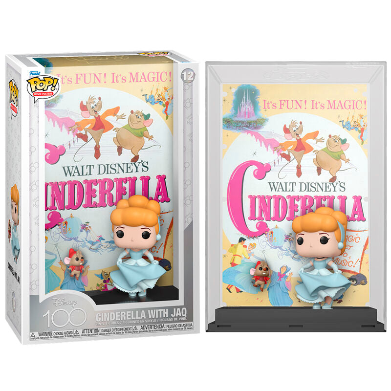 Funko Pop! Movie Posters: Disney 100 Aniv. - La Cenicienta
