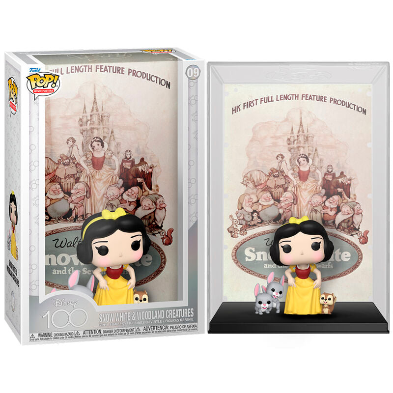 Funko pop! movie posters: disney 100 aniv. - blancanieves y los 7 enanitos