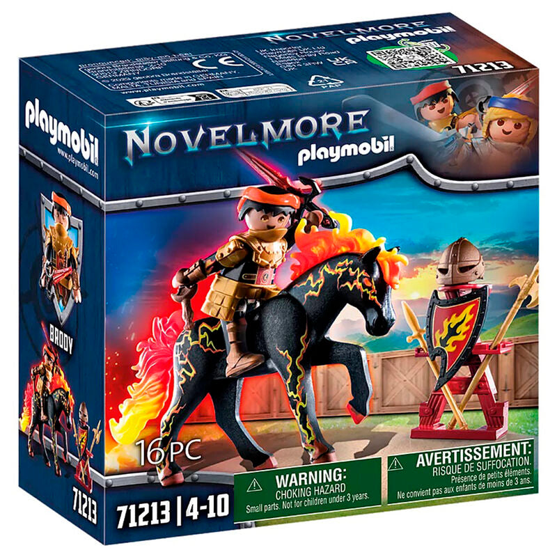 Playmobil Burnham Raiders: Caballero de Fuego