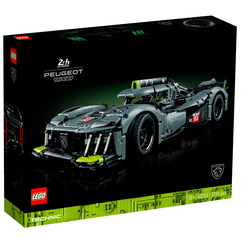 Lego technic - peugeot 9x8 24h le mans hybrid hypercar