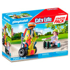 Playmobil - starter pack rescate con balance racer