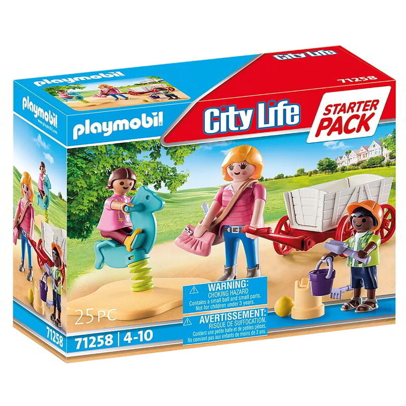 Playmobil Starter Pack Educadora con Carrito