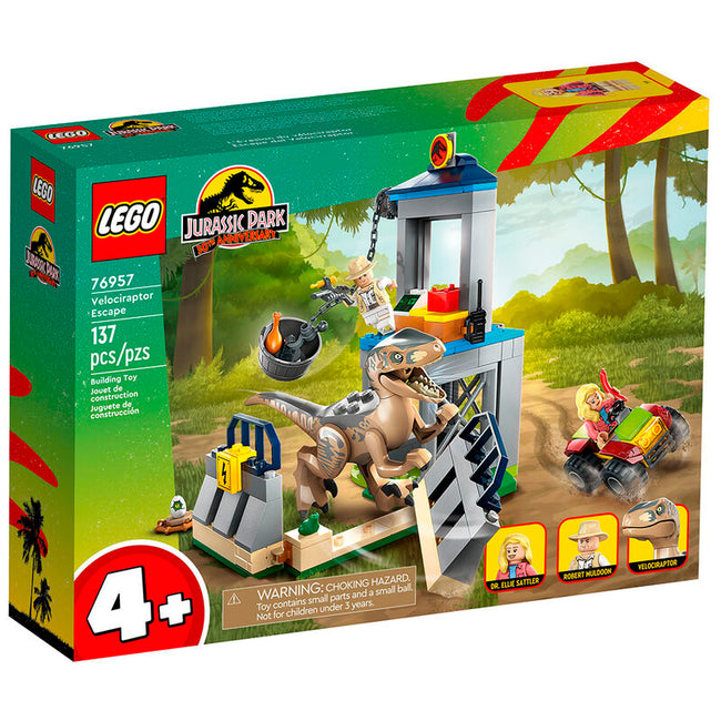 Lego Jurassic World - Huida del Velocirraptor Hover Image