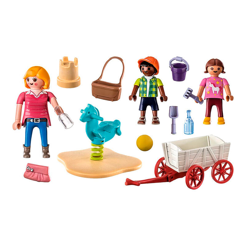 Playmobil Starter Pack Educadora con Carrito