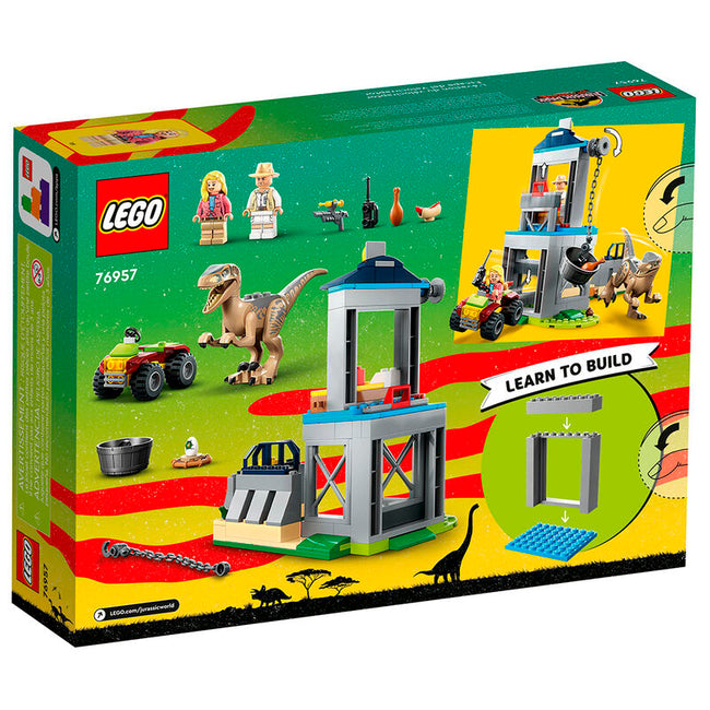Lego Jurassic World - Huida del Velocirraptor Main Image
