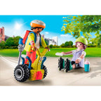 Playmobil - starter pack rescate con balance racer