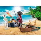 Playmobil Starter Pack Pirata con Bote de Remos