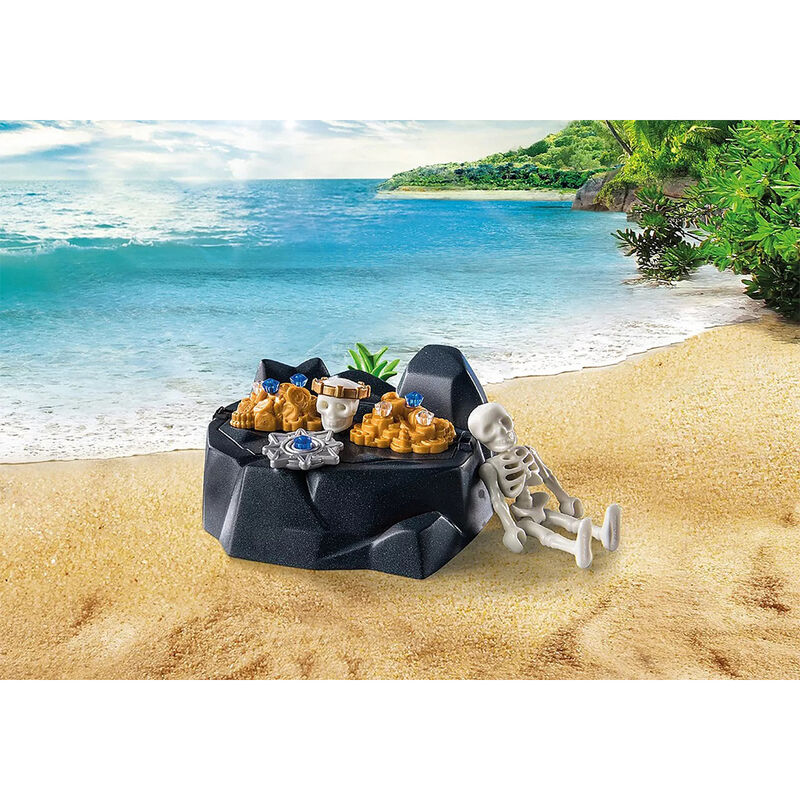 Playmobil Starter Pack Pirata con Bote de Remos