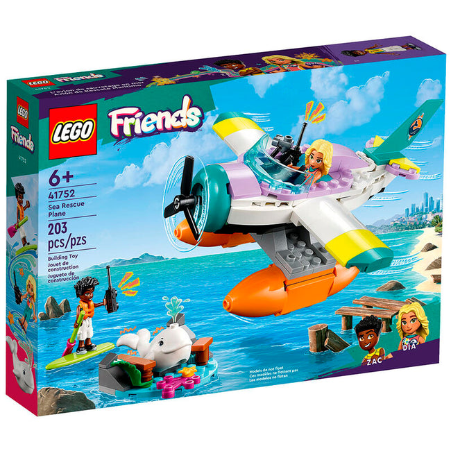 Lego friends - avión de rescate marítimo Hover Image