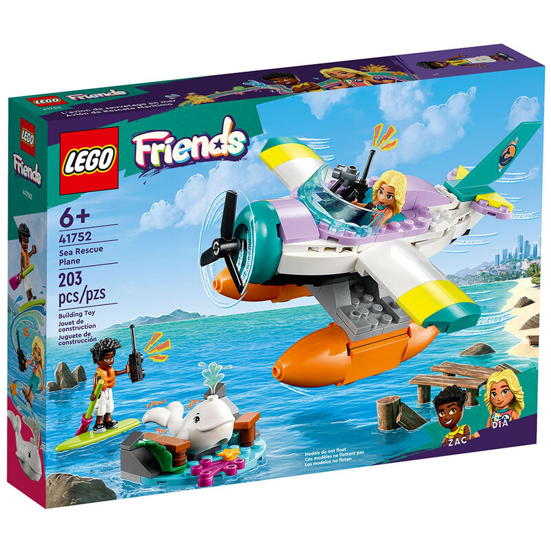 Lego friends - avión de rescate marítimo