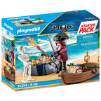 Playmobil Starter Pack Pirata con Bote de Remos