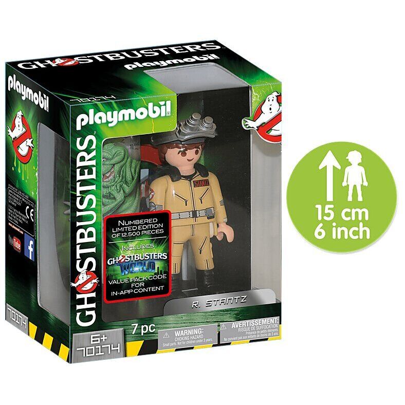 Playmobil 70174 cazafantasmas - figura coleccionable de r. stantz