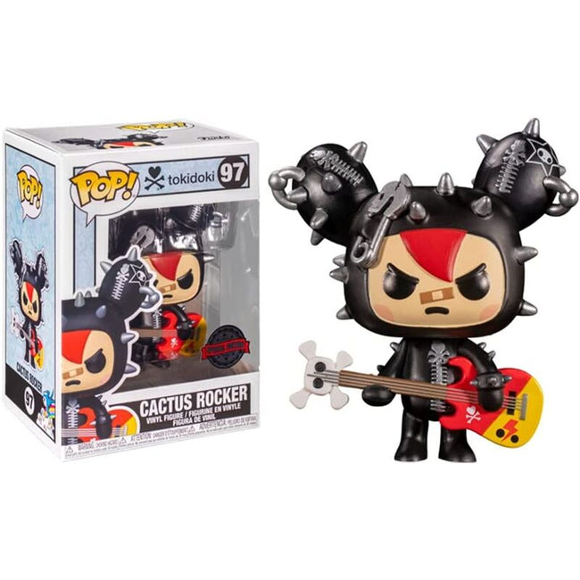 Funko pop! tokidoki - cactus rocker exclusivo Hover Image