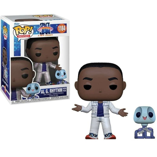 Funko Pop! Space Jam: Nuevas Leyendas - Al G. Rhythm con Pete (Metálico) Hover Image