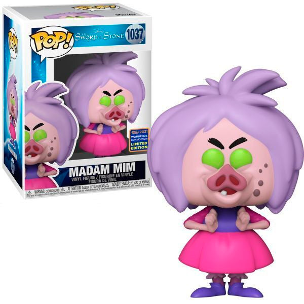 Funko pop! disney merlín el encantador - madam mim exclusivo wc21