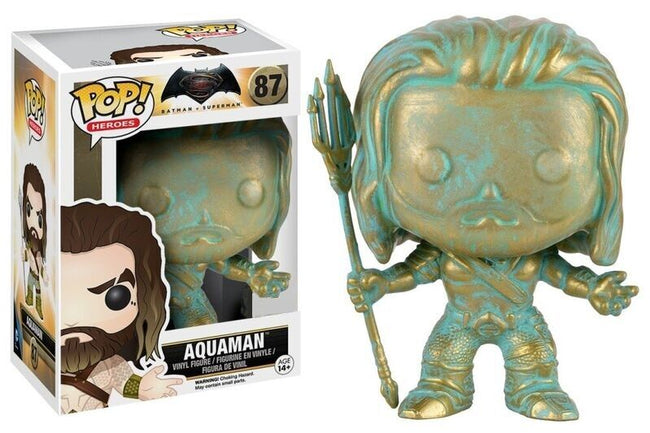 10264 funko pop! batman v superman - figura aquaman - exclusivo Hover Image