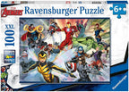 Ravensburger puzle - vengadores: superhéroes en acción 100 piezas xxl