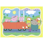 Ravensburger puzle - peppa pig transportes 4x42 piezas