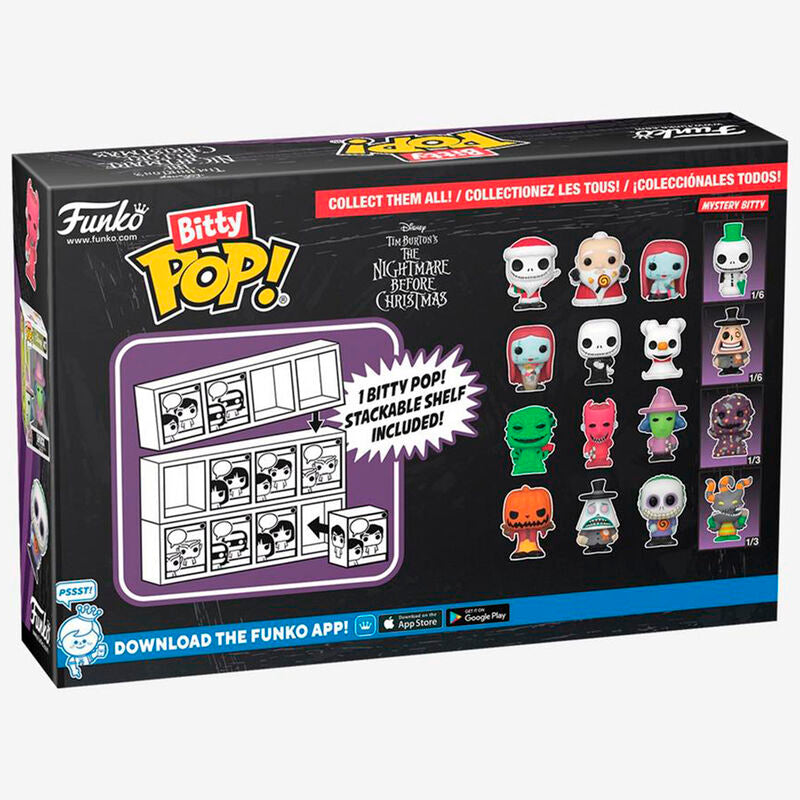 Funko bitty pop! pesadilla antes de navidad - sally, jack skeleton, zero y ?