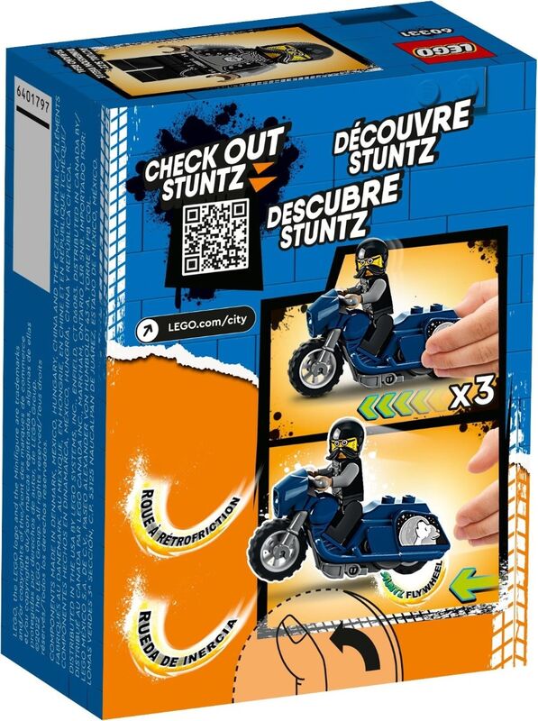 Lego CITY Stuntz Moto Acrobática: Carretera Main Image