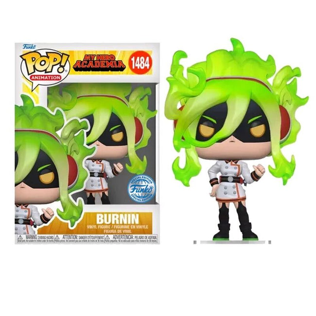 Funko pop! my hero academia - burnin (moe kamiji) exclusivo playmycenter Hover Image
