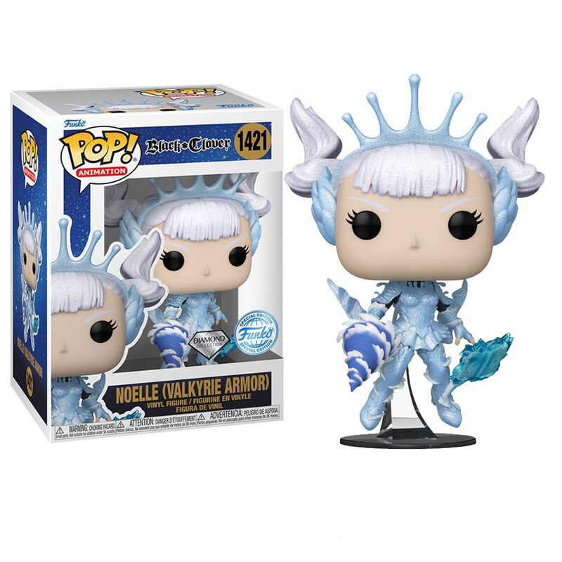 Funko pop! black clover - noelle (valkyrie armor) (dglt) exclusivo