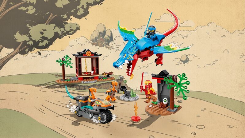 Lego ninjago - templo del dragón ninja