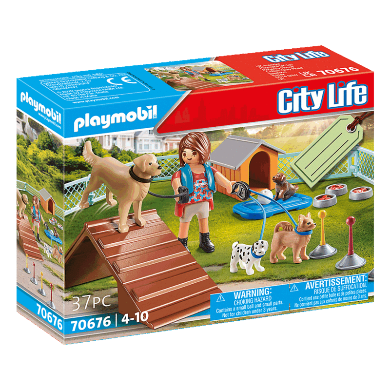 Playmobil Set de Regalo Entrenadora de Perros