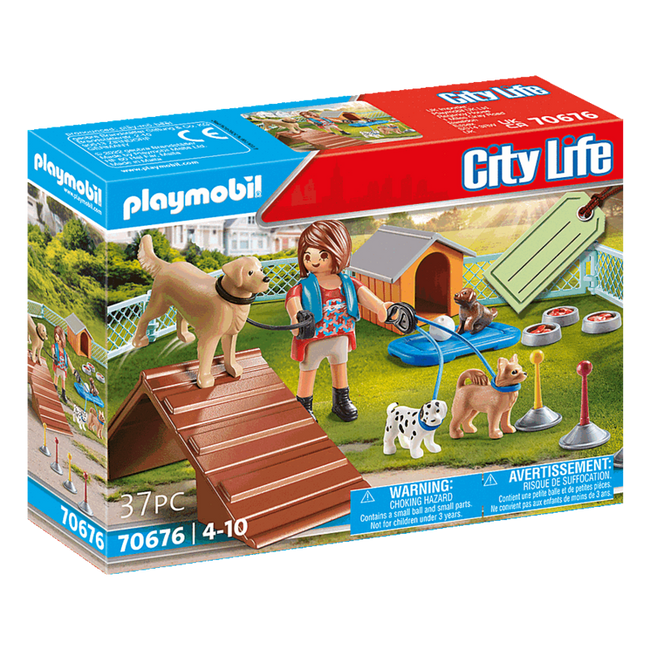 Playmobil Set de Regalo Entrenadora de Perros Hover Image