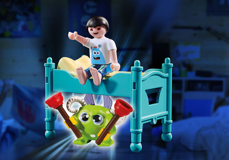 Playmobil - Nio con Monstruo