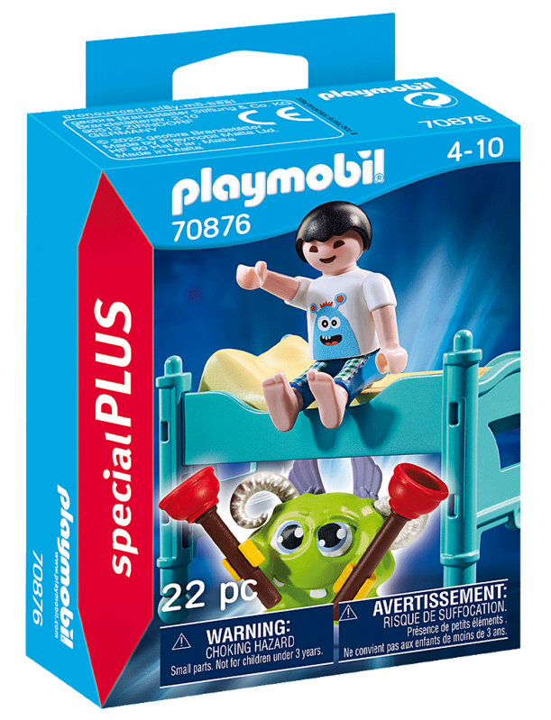 Playmobil - Nio con Monstruo