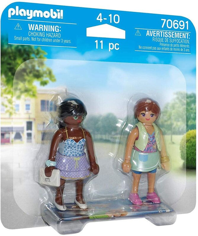 Playmobil - duo pack chicas de compras Hover Image