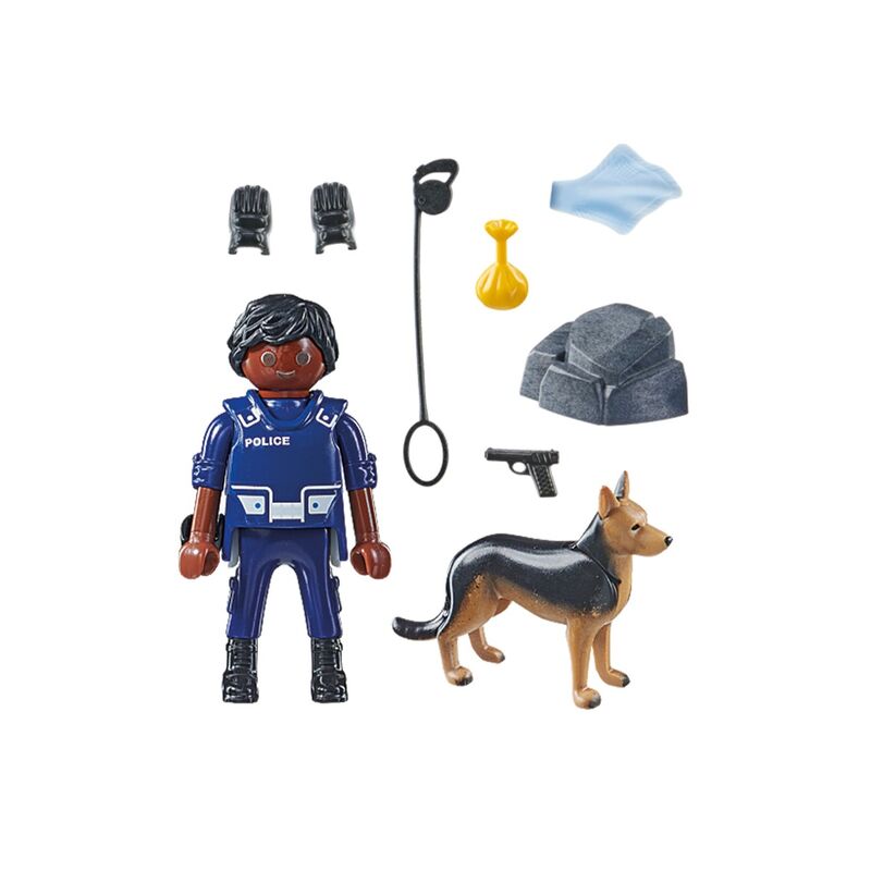Playmobil Policia con Perro