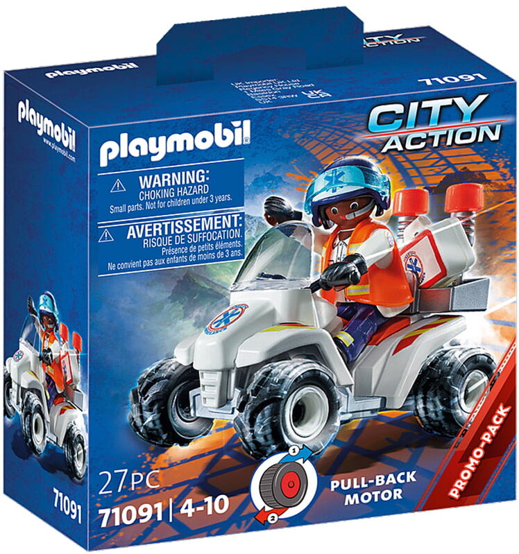 Playmobil - rescate speed quad