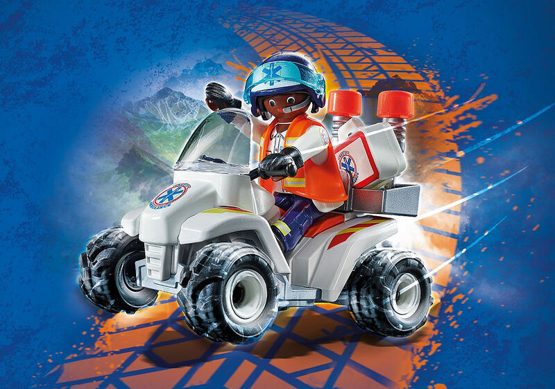 Playmobil - rescate speed quad