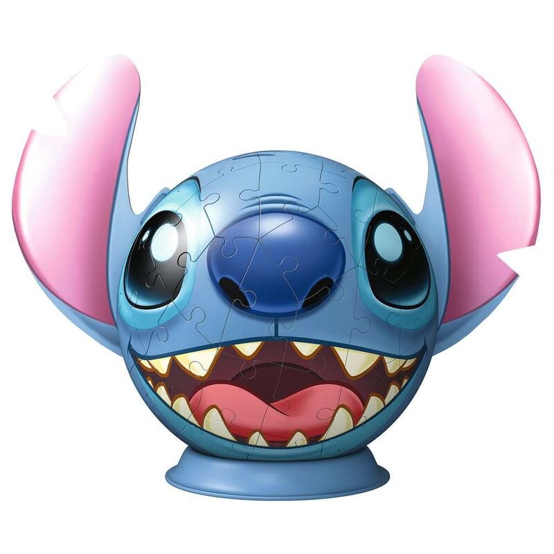 Ravensburger puzle 3d - disney stitch con orejas 72 piezas