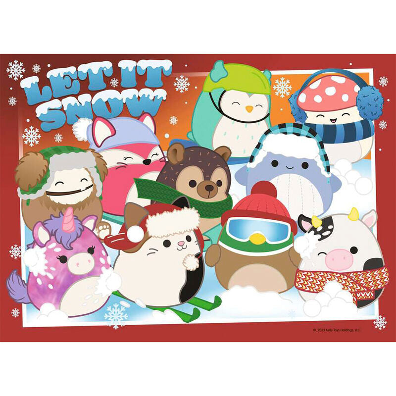 Ravensburger puzle - squishmallows bumper pack 4x100 piezas