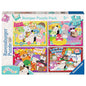Ravensburger puzle - squishmallows bumper pack 4x100 piezas