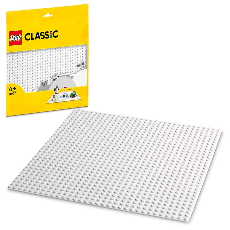 Lego classic - base blanca