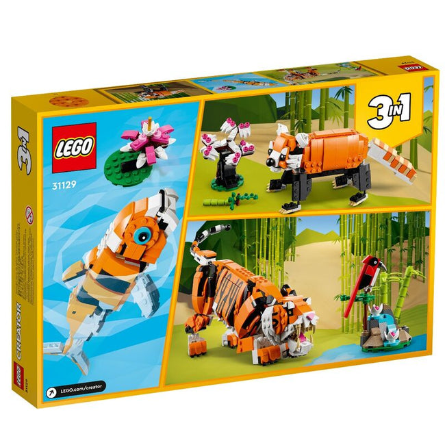 Lego creator 3en1 - tigre majestuoso Main Image