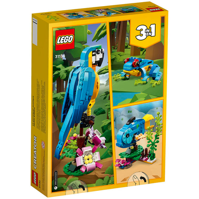 Lego creator 3en1 - loro exótico Main Image