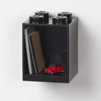41141733 brick estantería de 4 encajes negro