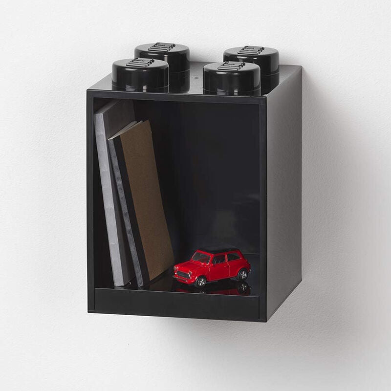 41141733 brick estantería de 4 encajes negro