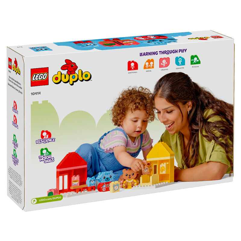 Lego duplo - rutinas diarias: comer y dormir