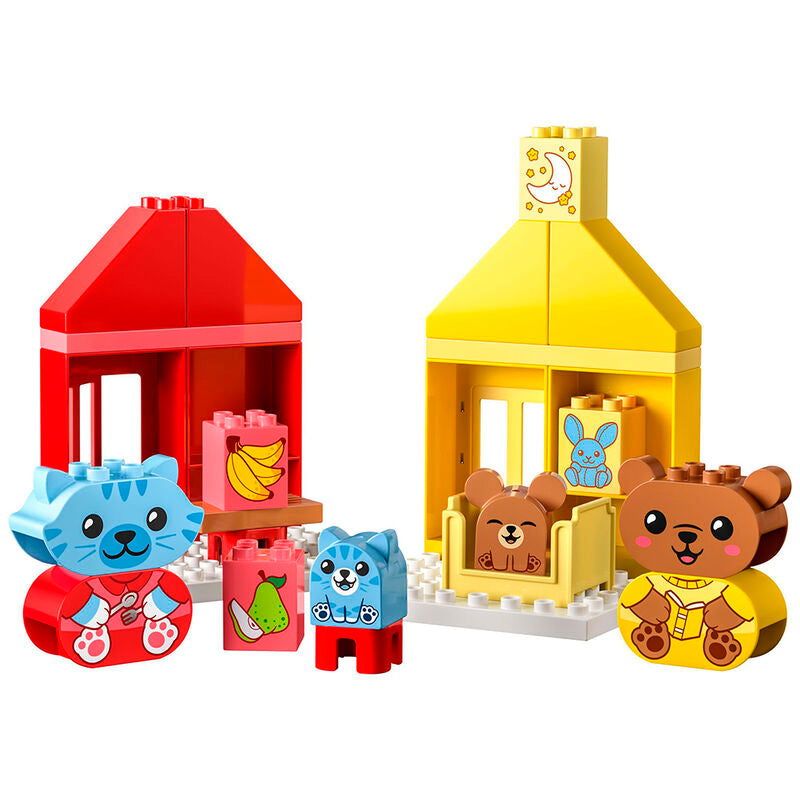 Lego duplo - rutinas diarias: comer y dormir